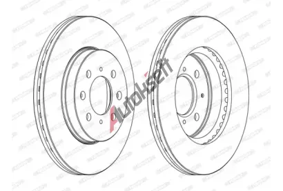 FERODO Brzdový kotouč PREMIER Coat+ disc - 262 mm FE DDF1510C, DDF1510C FERODO Brzdový kotouč PREMIER Coat+ disc - 262 mm FE DDF1510C, DDF1510C