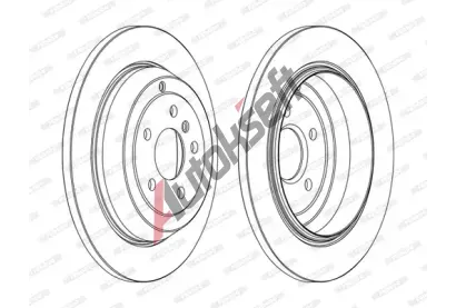 FERODO Brzdov kotou PREMIER High Carbon - 330 mm FE DDF1530C, DDF1530C