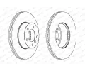 FERODO Brzdov kotou PREMIER Coat+ disc - 300 mm FE DDF1536C, DDF1536C