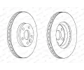 FERODO Brzdov kotou PREMIER Coat+ disc - 300 mm FE DDF1567C, DDF1567C