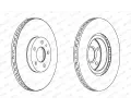 FERODO Brzdov kotou PREMIER Coat+ disc - 284 mm FE DDF156C, DDF156C