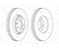 FERODO Brzdov kotou PREMIER - 280 mm ‐ FE DDF1601C