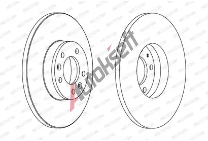 FERODO Brzdov kotou PREMIER - 290 mm FE DDF1602C, DDF1602C