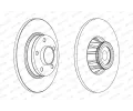 FERODO Brzdový kotouč s ložiskem PREMIER - 280 mm FE DDF1623-1, DDF16231