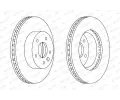 FERODO Brzdov kotou PREMIER Coat+ disc - 295 mm FE DDF1625C, DDF1625C