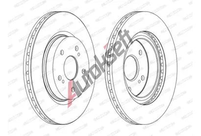FERODO Brzdov kotou PREMIER - 294 mm FE DDF1635C, DDF1635C