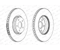 FERODO Brzdov kotou PREMIER - 320 mm FE DDF1649C-1, DDF1649