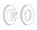 FERODO Brzdov kotou PREMIER - 273 mm ‐ FE DDF1668C