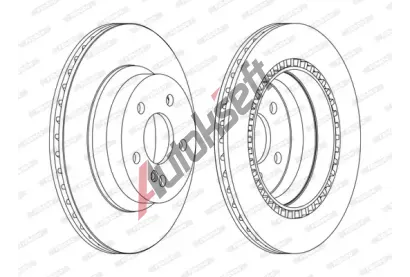 FERODO Brzdov kotou PREMIER - 300 mm FE DDF1672C, DDF1672C
