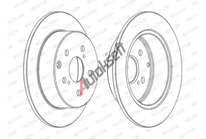 FERODO Brzdový kotouč PREMIER - 280 mm FE DDF1704C, DDF1704C FERODO Brzdový kotouč PREMIER - 280 mm FE DDF1704C, DDF1704C