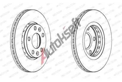 FERODO Brzdov kotou PREMIER - 280 mm FE DDF1728C, DDF1728C