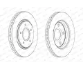 FERODO Brzdov kotou PREMIER - 302 mm FE DDF1807C, DDF1807C