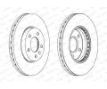 FERODO Brzdov kotou PREMIER Coat+ disc - 300 mm FE DDF1870C, DDF1870C