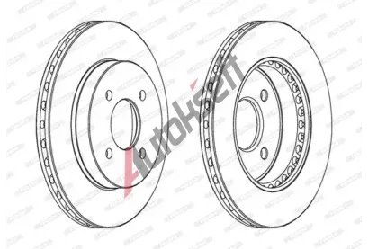 FERODO Brzdov kotou PREMIER - 252 mm FE DDF1885, DDF1885