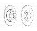 FERODO Brzdov kotou PREMIER Coat+ disc - 272 mm FE DDF1895C, DDF1895C
