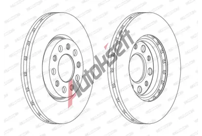 FERODO Brzdov kotou PREMIER - 281 mm FE DDF1956C, DDF1956C
