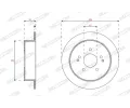Brzdov� kotou�&nbsp;FERODO&nbsp;&dash;&nbsp;FE DDF1992C