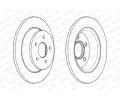 Brzdov� kotou�&nbsp;FERODO&nbsp;&dash;&nbsp;FE DDF2058C