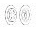 FERODO Brzdov kotou PREMIER - 278 mm FE DDF2067C, DDF2067C