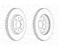 FERODO Brzdov kotou PREMIER - 256 mm FE DDF2070C, DDF2070C