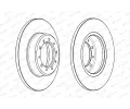 FERODO Brzdov kotou PREMIER - 298 mm FE DDF2083C, DDF2083C