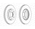 FERODO Brzdov kotou PREMIER - 256 mm ‐ FE DDF2089C