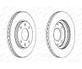 FERODO Brzdov kotou PREMIER Coat+ disc - 247 mm FE DDF214C, DDF214C