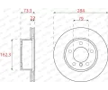 FERODO Brzdový kotouč PREMIER FE DDF2196C, DDF2196C