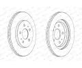 FERODO Brzdov kotou PREMIER - 287 mm FE DDF2247C, DDF2247C