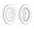 FERODO Brzdov kotou PREMIER - 315 mm FE DDF2285C, DDF2285C