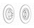 FERODO Brzdov kotou PREMIER - 290 mm FE DDF2297C, DDF2297C
