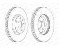 FERODO Brzdov kotou PREMIER - 300 mm FE DDF2337C, DDF2337C