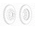 FERODO Brzdov kotou PREMIER - 276 mm FE DDF2400C-1, DDF2400C-1