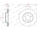 FERODO Brzdov� kotou� PREMIER&nbsp;&dash;&nbsp;FE DDF2663C