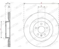 FERODO Brzdov kotou PREMIER - 320 mm FE DDF2732C, DDF2732C