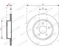 FERODO Brzdov kotou PREMIER - 292 mm FE DDF2786C, DDF2786C