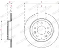 FERODO Brzdov kotou PREMIER - 281 mm FE DDF2823C, DDF2823C
