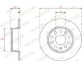FERODO Brzdov� kotou� PREMIER FE DDF2825C, DDF2825C