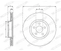 FERODO Brzdov kotou PREMIER FE DDF3053C, DDF3053C