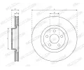 FERODO Brzdov kotou PREMIER FE DDF3058C, DDF3058C