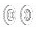 FERODO Brzdov kotou PREMIER Coat+ disc - 260 mm FE DDF364C, DDF364C