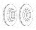FERODO Brzdový kotouč PREMIER Coat+ disc - 280 mm FE DDF517C, DDF517C