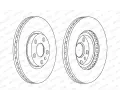 FERODO Brzdov kotou PREMIER Coat+ disc - 281 mm FE DDF760C, DDF760C
