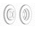 FERODO Brzdov kotou PREMIER Coat+ disc - 255 mm FE DDF794C, DDF794C