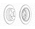 FERODO Brzdov kotou PREMIER Coat+ disc - 298 mm FE DDF835C, DDF835C