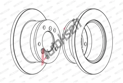 FERODO Brzdov kotou PREMIER - 272 mm FE FCR229A, DDF932