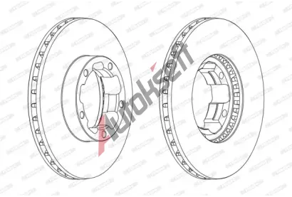 FERODO Brzdov� kotou� PREMIER - 276 mm FE FCR261A, FCR261A