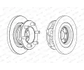 FERODO Brzdov kotou PREMIER - 290 mm FE FCR313A, FCR313A