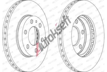 FERODO Brzdov kotou PREMIER - 300 mm FE FCR314A, FCR314A