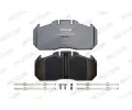 FERODO Sada brzdovch destiek FE FCV1404B, FCV1404B